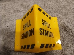BRADY SPC SKA-PP Universal Portable Spill Kit with Spill Station sign