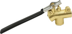 1/4″ Carpet Cleaning Wand Angle Valve, Brass Angled Flow Control Valve for Carpe