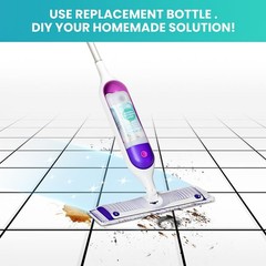 ​Refillable Bottle for Swiffer® Power Mop™, 720ML / 24 FL.OZ Reusable White