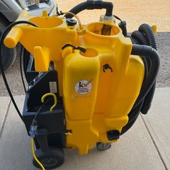Kaivac KV1750 Tested Vac & Pump Working Incomplete AS-IS Commercial Cleaner