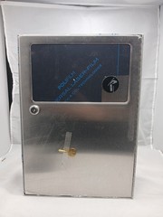 Bobrick B-254 ClassicSeries Recessed Sanitary Napkin Disposal – Stainless Steel.