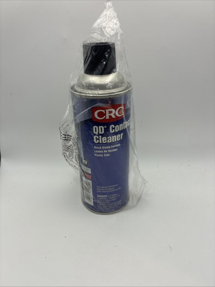 Crc QD Contact Cleaner, Electrical Grade,11 oz, Aerosol Can 02130 Crc 02130 11
