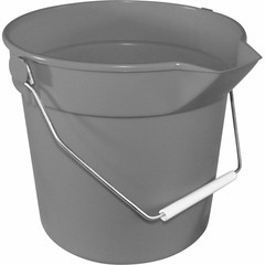 Impressions IMP5510 Heavy Duty Bucket 10 Quart Gray