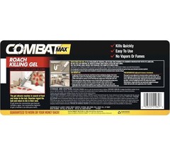 2pk Combat MAX Indoor Outdoor 60g Source Kill Roach Killing Gel 24/7 Kills Nest