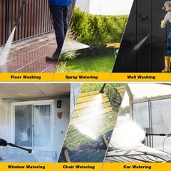 20V Cordless Pressure Washer Max 560 PSI High Pressure Power Washer Portable …