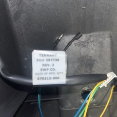 Tennant 5680 Complete Handle Tube Assembly With Wiring 397736