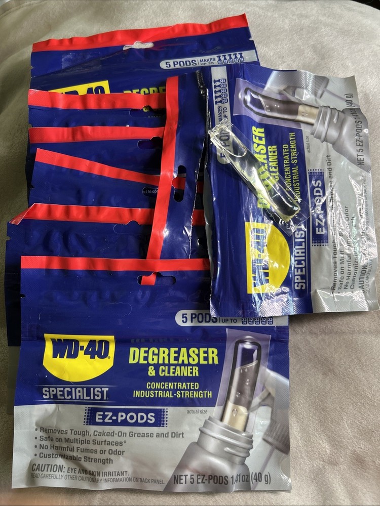 7-Pack WD-40 Industrial Degreaser & Cleaner Each Pod Makes 32oz Bottle (35 Pods)