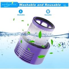 Aziliogcc Replacement V10 Filters For Dyson V10 Cyclone Series V10 Absolute V10