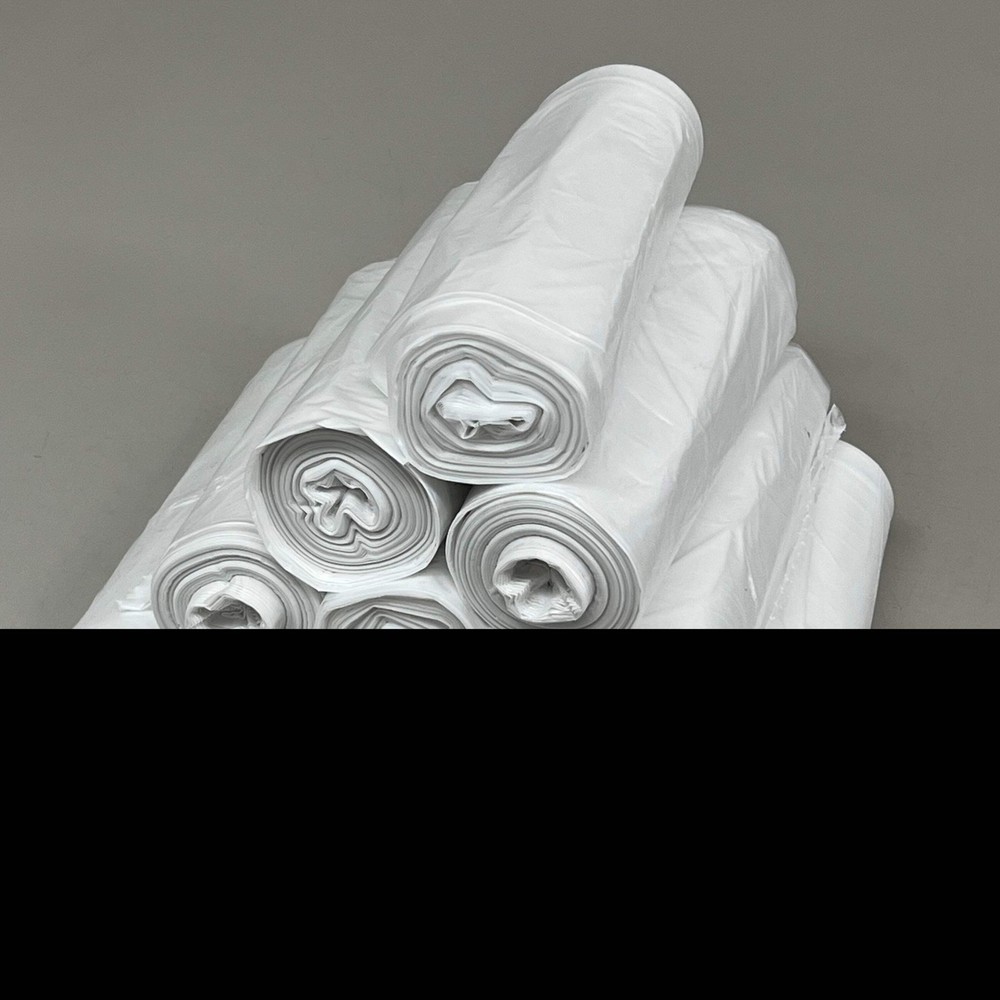 PROPACK (100 Pack) Propack Trash Can Liners 60 gallon bags Transparent PPK-38582
