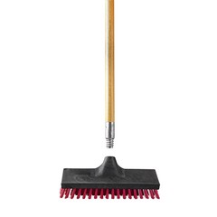 Libman Brown Hardwood Broom Handle 60 Inch Length Zinc Screw In 1 Inch 1.19 lb