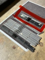 Nilfisk-Advance CONVERTAMATIC 32 inch channel weldment 172-0582 (SET OF 3)