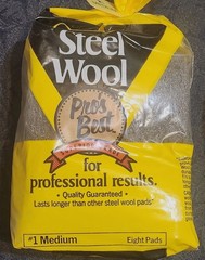 Near Full Case of International Steel Wool #1 Medium