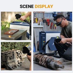 AGC IOT 500W Pulsed Laser Cleaner with IoT Smart Interconnection