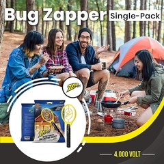 Zap It! Zap It Mini Bug Zapper – Rechargeable Mosquito Bug Zapper Racket –