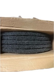 3M 7200 Black Stripper Floor Pads 15″ 381mm Case of 5 175–600 RPM