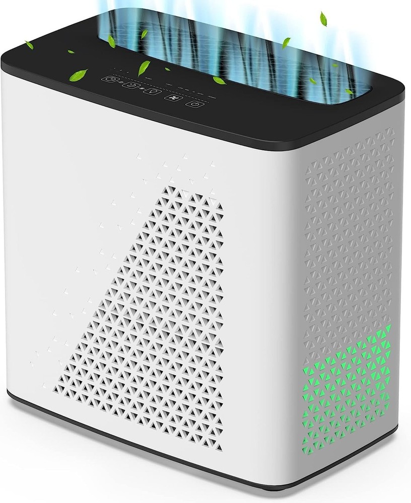 Air Purifier for Bedroom Home, Large Room Up to 547 Ft², H13 True HEPA Filt