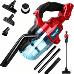 Rueqior Cordless Vacuum Compatible Milwaukee 18V Battery 5 In 1 Handheld