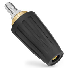 Pressure Washer Tips Turbo Nozzle 4000 PSI Max Rotating Black
