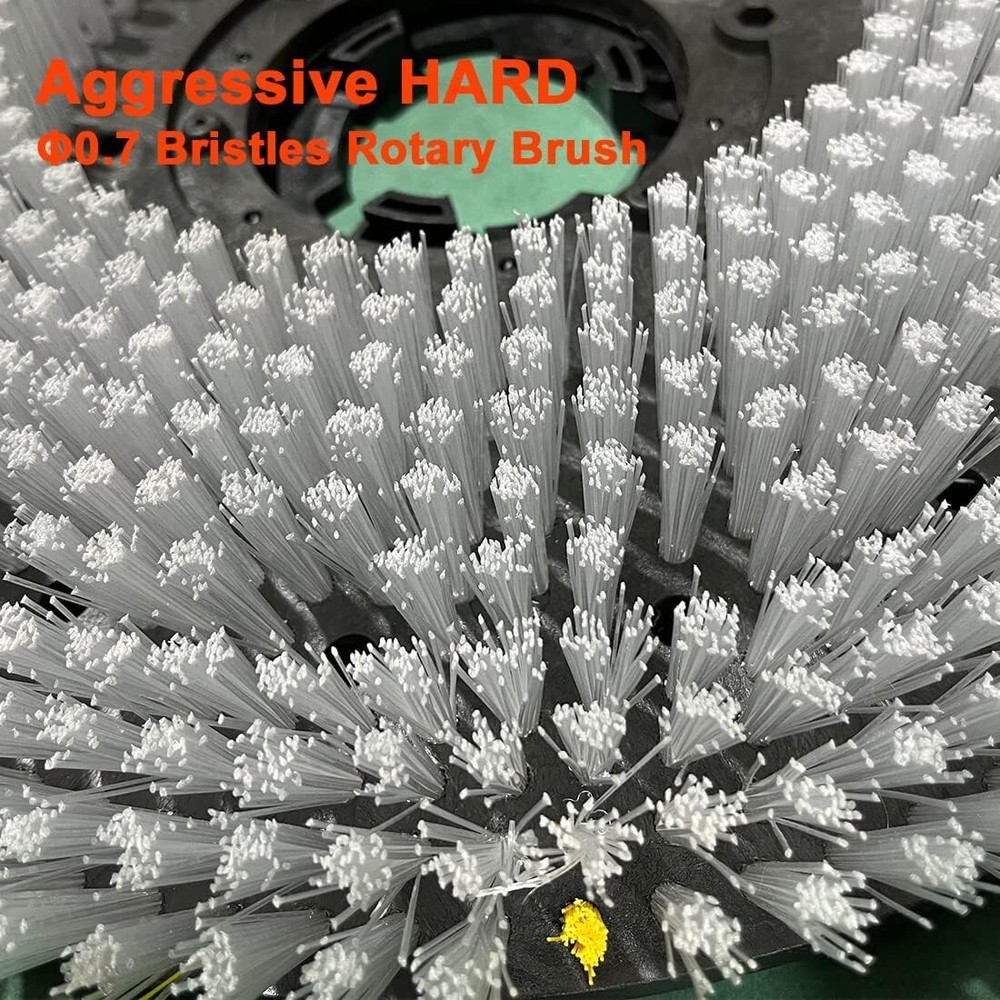 Heavy Duty Aggressive Rotary Scrub 19″ Brush fit Emotor 300X MX3 Floor Scrubber