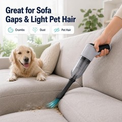 Cordless Handheld Vacuum Cleaner, Portable Rechargeable Mini Vacuum, Black