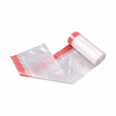 Morcte 3 Gallon Small Clear Trash Bags, Drawstring Garbage Bag, 108 Count