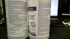 2 PK Diversey OXIVIR TB Health Care Disinfectant Cleaner Sanitizing 32 oz Bottle