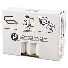 Inteplast Group VALH3860N22 HD 60 gal COMM Can Liners – Clear (150/Carton) New