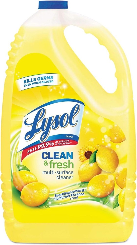 LYSOL Brand Clean and Fresh Multi-Surface Cleaner, Sparkling Lemon and Sunflower