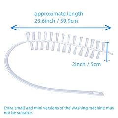 KOPOGTY Washing Machine Cleaning Brush, Brush White