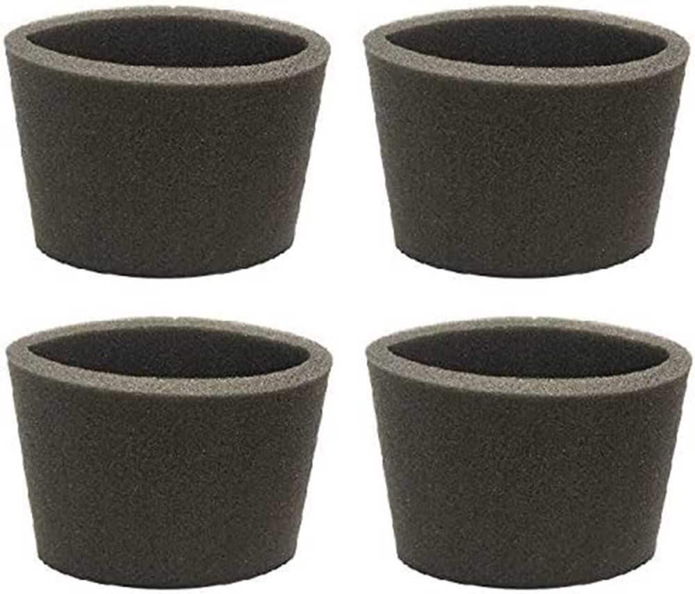 Nispira Foam Sleeve Filter for Shop-Vac Vacmaster & Genie Wet/ Dry VF2001 4pk