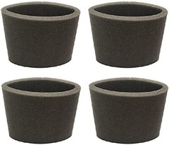 Nispira Foam Sleeve Filter for Shop-Vac Vacmaster & Genie Wet/ Dry VF2001 4pk