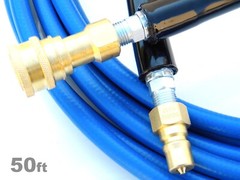 carpet cleaning solution hose 50ft W/Quick connect