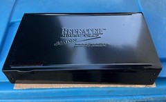 (ONE) JT Eaton Repeater Low Profile Multi Catch Mouse Trap Solid Steel Lid Black