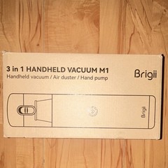 Brigii M1 Cordless Handheld Vacuum Air Duster Hand Pump Portable 3-in-1