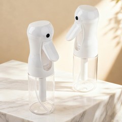AMOMELA 2Pcs Continuous Spray Bottle For 6.8 Ounces, 200ML/CLEAR/2PACK