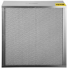 VEVOR HEPA Filter Replacement Filter Pleated Air Filter 24 x 24″ x11.5in