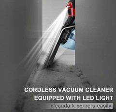 Rueqior Cordless Vacuum Compatible Milwaukee 18V Battery 5 In 1 Handheld