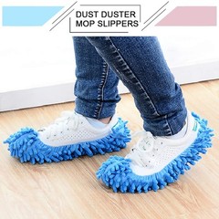 Cosywell 5 Pairs 10 PCS Mop Slippers for Floor 5 Women/7 Men, Colorful