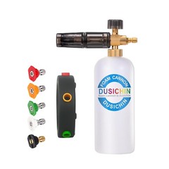 DUSICHIN SFL-001 Foam Cannon Snow Foam Lance Pressure Washer Jet Wash Quick R…