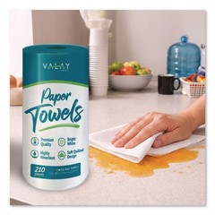Morcon Paper VT2112 2-Ply Kitchen Roll Towel – White (12 Rolls/Carton) New