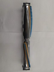 SANITAIRE #53271 16 INCH VIBRAGROOMER II BRUSH ROLL ASSEMBLY WITH RUBBER CAPS