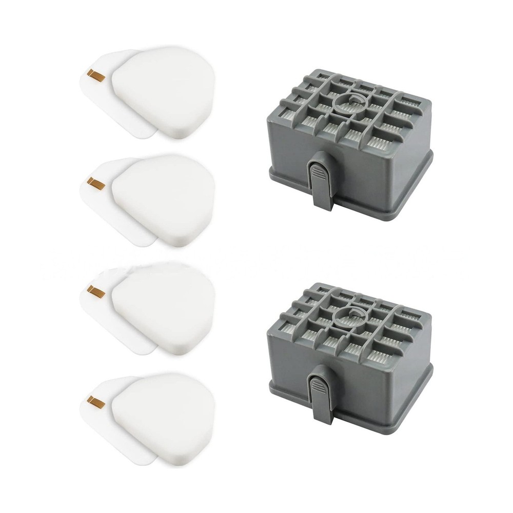2 HEPA + 4 Vacuum Foam Filter Compatible for Shark NV480 NV472 NV481 NV201