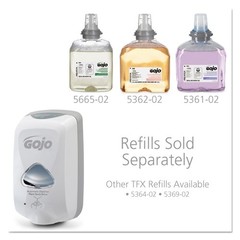 GOJO 274012 1200 mL TFX Touch-Free Automatic Foam Soap Dispenser – Gray New