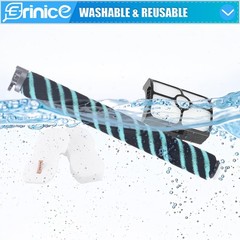 Erinice 12 Pack Hz4002 Brush Roller Filter Replacement Part For Shark