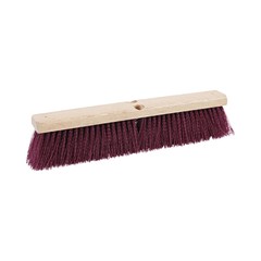 Boardwalk 20318 3″ Polypropylene Bristles 18″ Brush Floor Brush Head, Maroon New