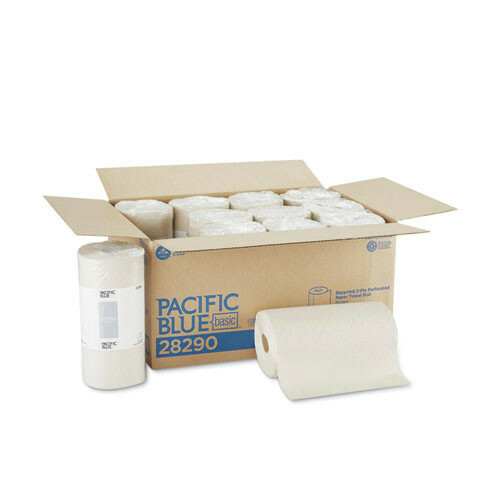 Georgia Pacific Professional 28290 Pacific Blue Ppr Towel (250/Rl, 12-Rl/Ct) New
