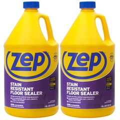 Zep Stain Resistant Floor Sealer – 1 Gallon (Case of 2) ECZUFSLR1282 – Durable,
