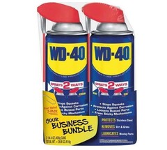 WD-40 Original Formula, Multi-Use Product with SMART Straw Sprays 2 Ways, 14.4 O