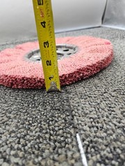 (QTY 3) 12″ Knitted Floor Buffer / Scrubber Pad Replacement Heavy Duty
