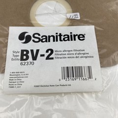 Electrolux Sanitaire Vacuum 10 Bv-2 Dust Bag for Sanitaire Commercial Backpack